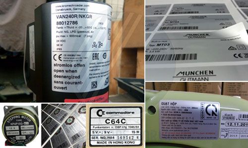In tem nhãn linh kiện điện tử