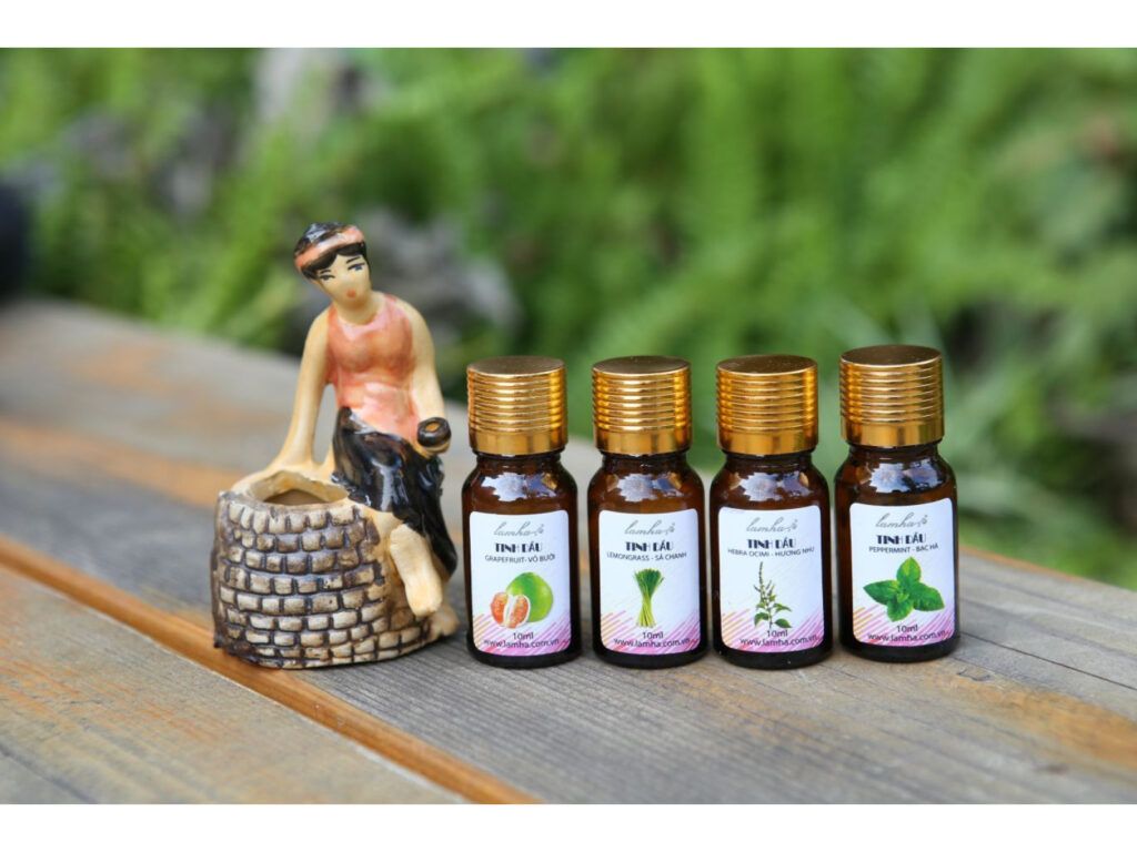 in tem nhãn lọ tinh dầu