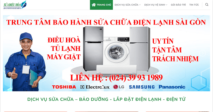 in tem decal dịch vụ sửa chữa điều hòa