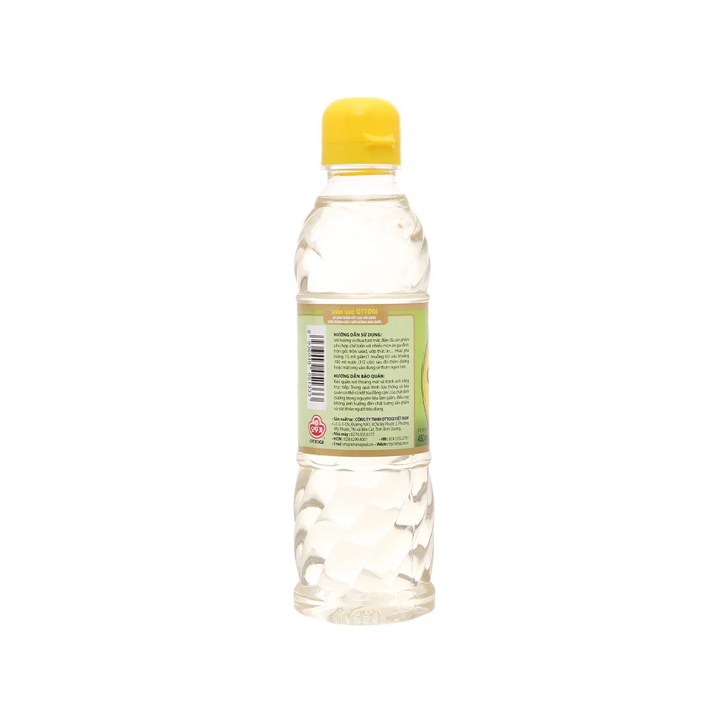 In tem nhãn chai, lọ giấm