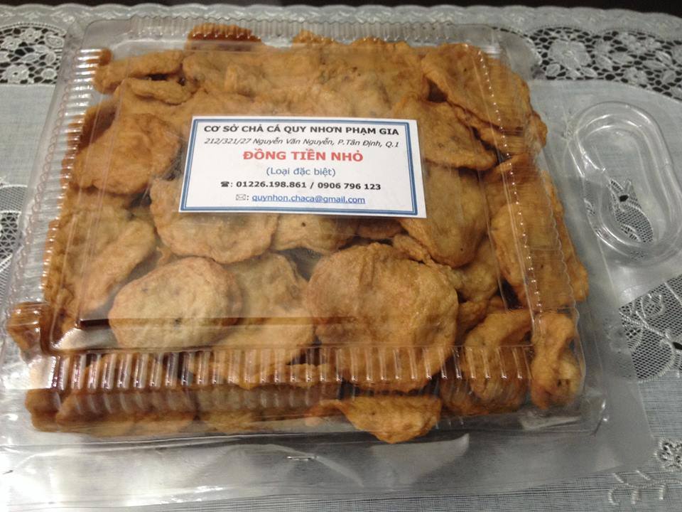 In tem nhãn chả cá