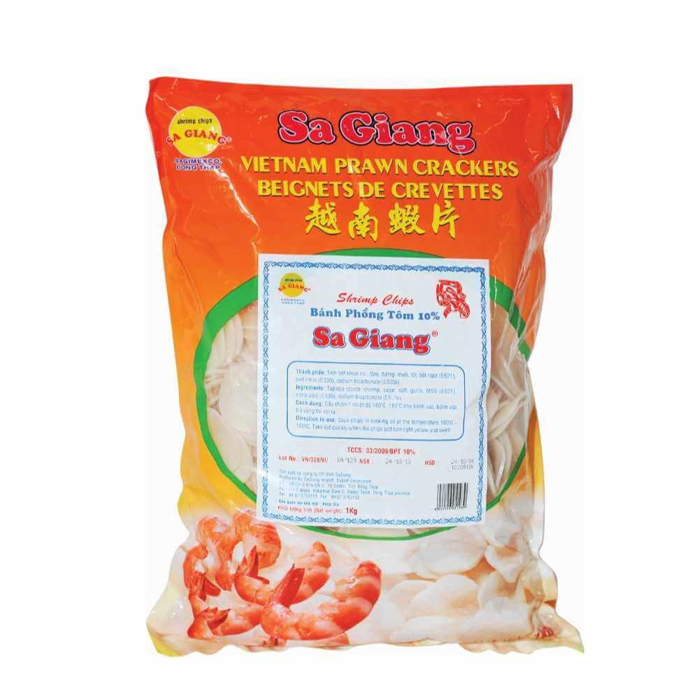 In tem nhãn phồng tôm