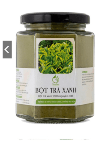In tem nhãn bột trà xanh