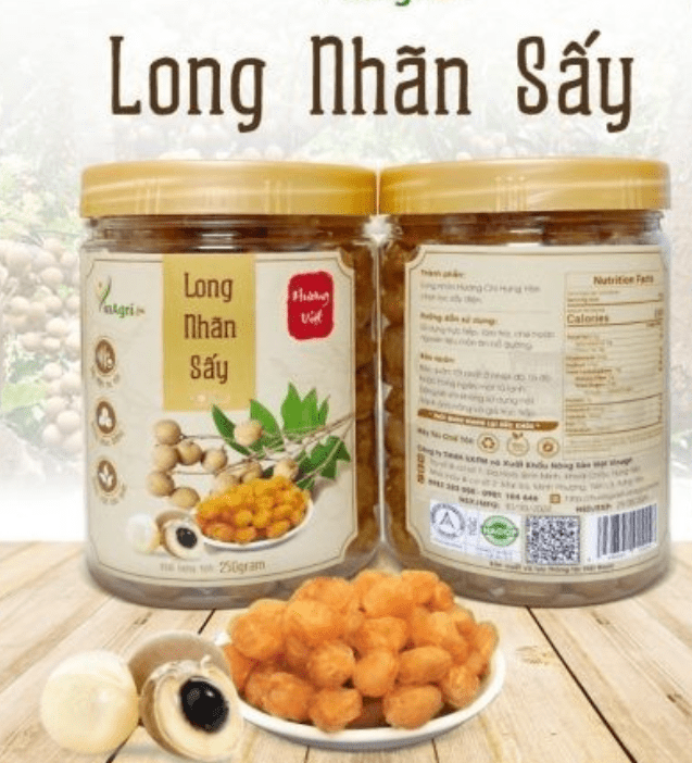 In tem nhãn sản phẩm long nhãn