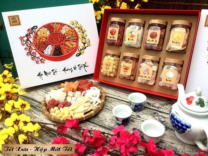 In tem nhãn mứt tết