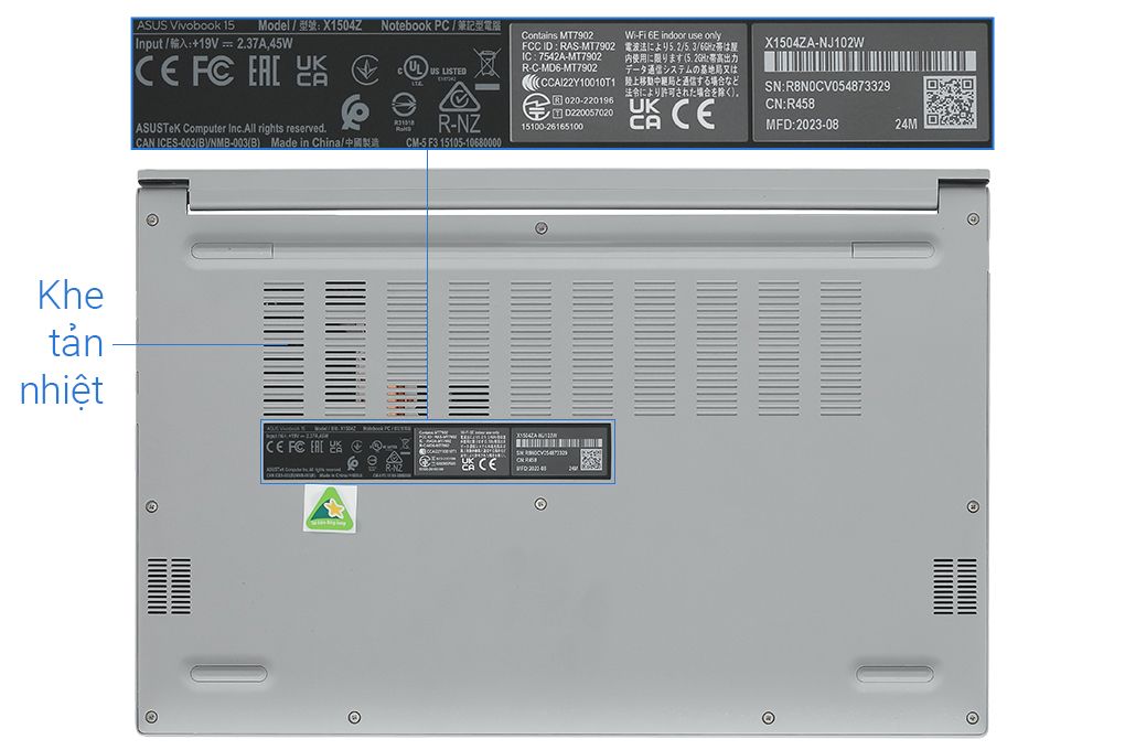 In tem nhãn dán laptop