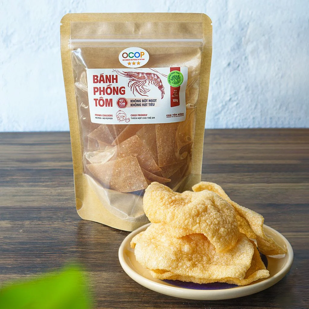 In tem nhãn phồng tôm