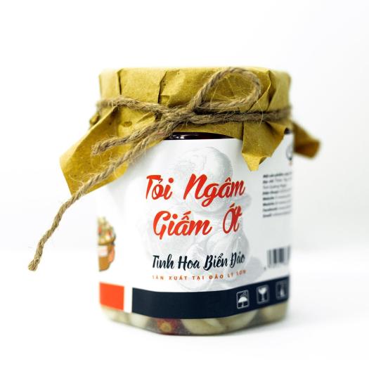 In tem nhãn chai, lọ giấm