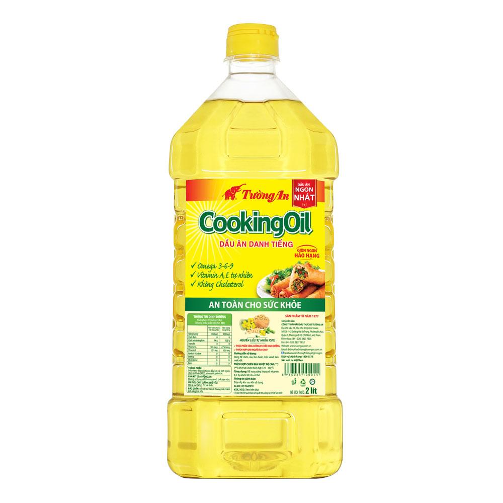 In tem nhãn dầu ăn