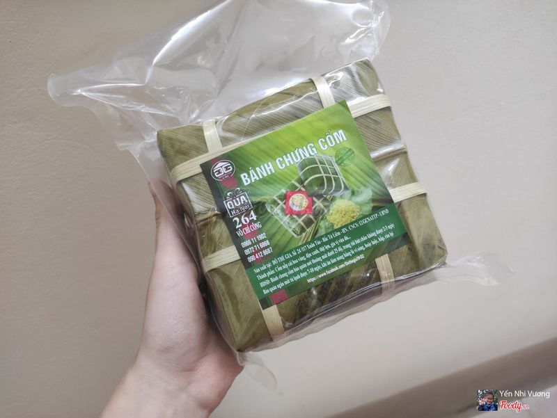 In tem nhãn bánh chưng