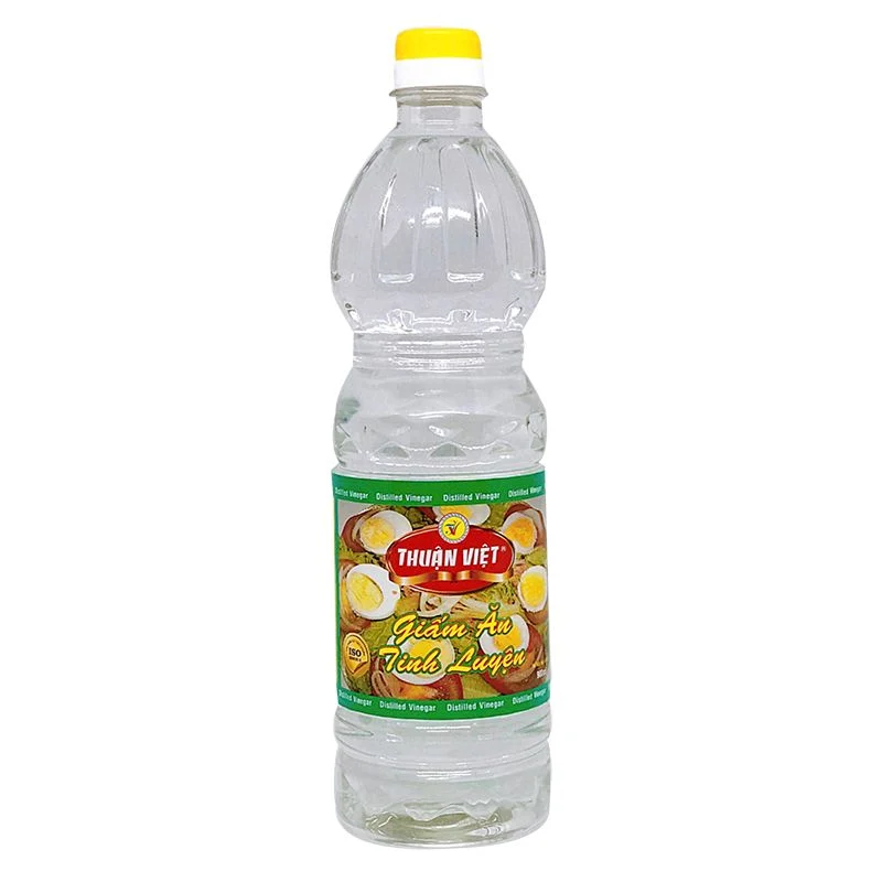 In tem nhãn chai, lọ giấm