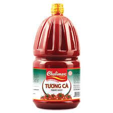 In tem nhãn lọ tương cà
