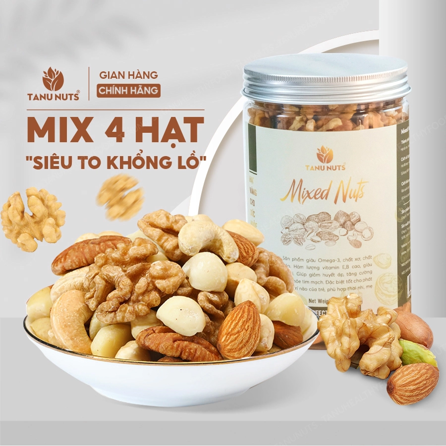 In tem nhãn hạt dinh dưỡng