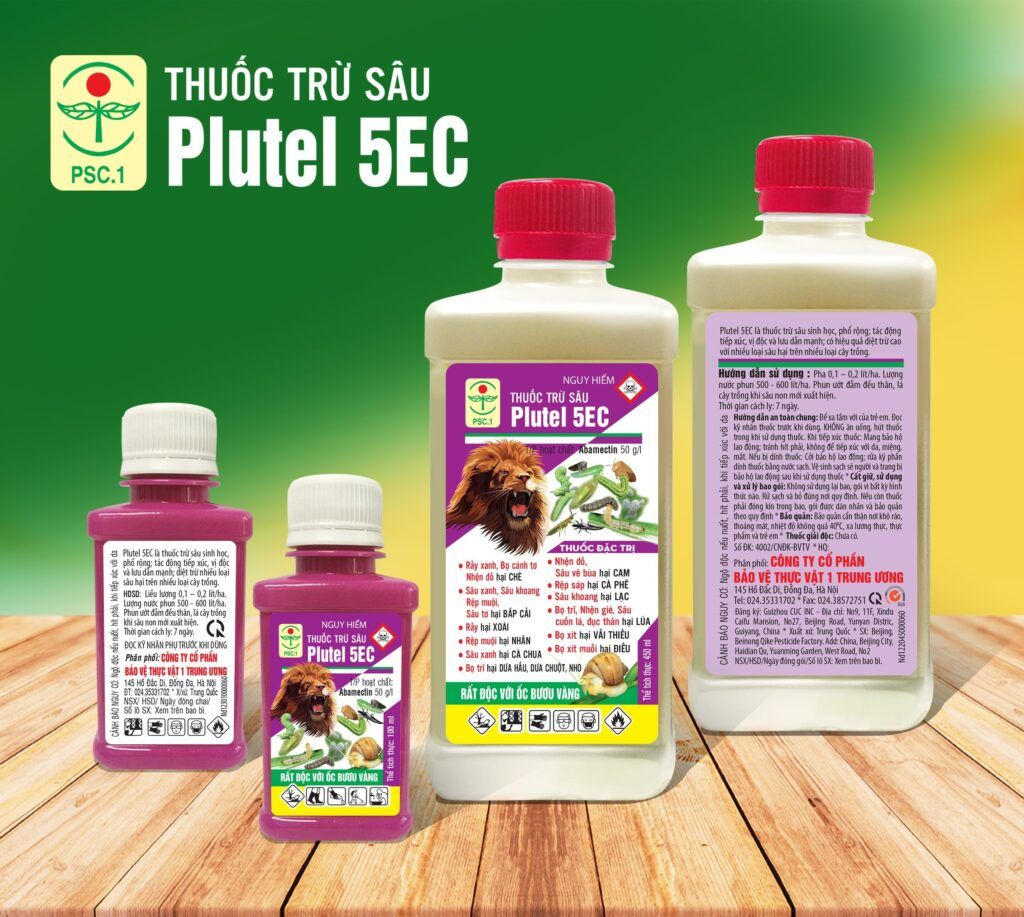 In tem nhãn thuốc trừ sâu