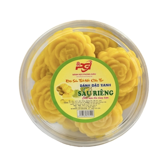 in tem nhãn bánh đậu xanh