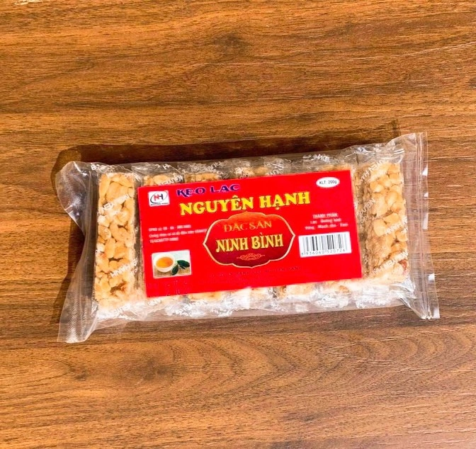 In tem nhãn kẹo lạc