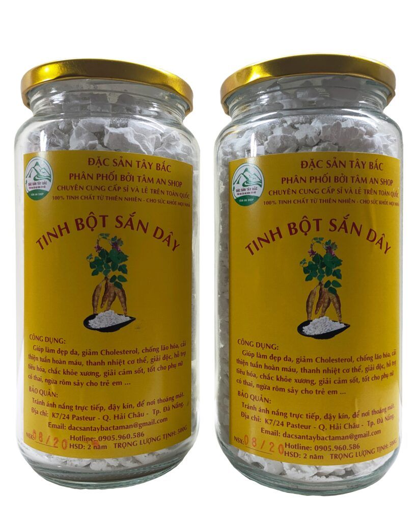 In tem nhãn bột sắn