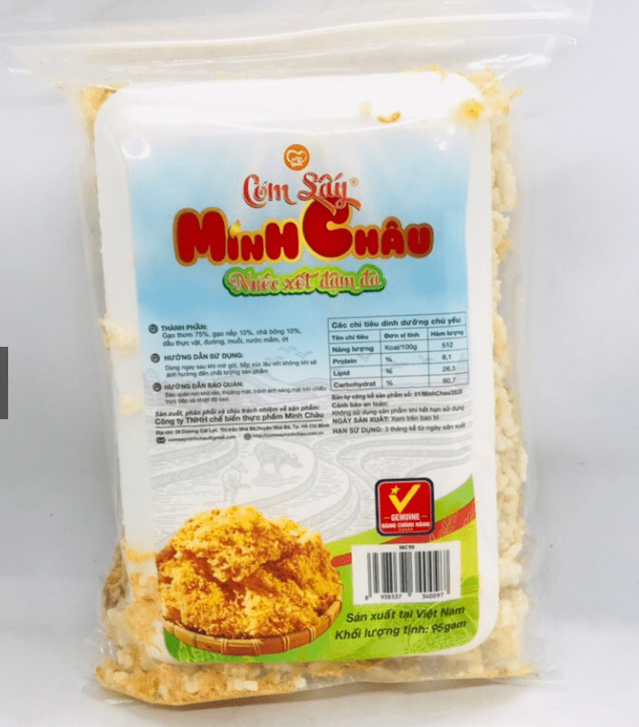 In tem nhãn cơm cháy