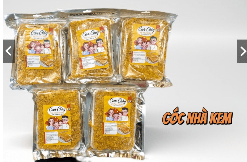 In tem nhãn cơm cháy