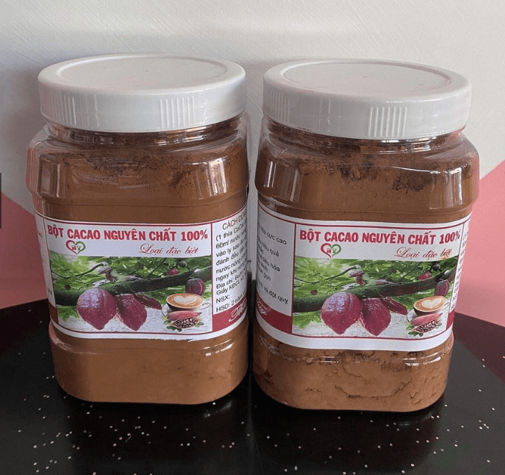 In Tem Nhãn Bột Cacao