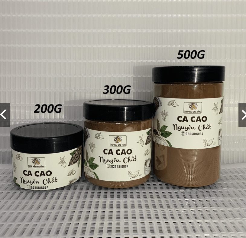 In Tem Nhãn Bột Cacao