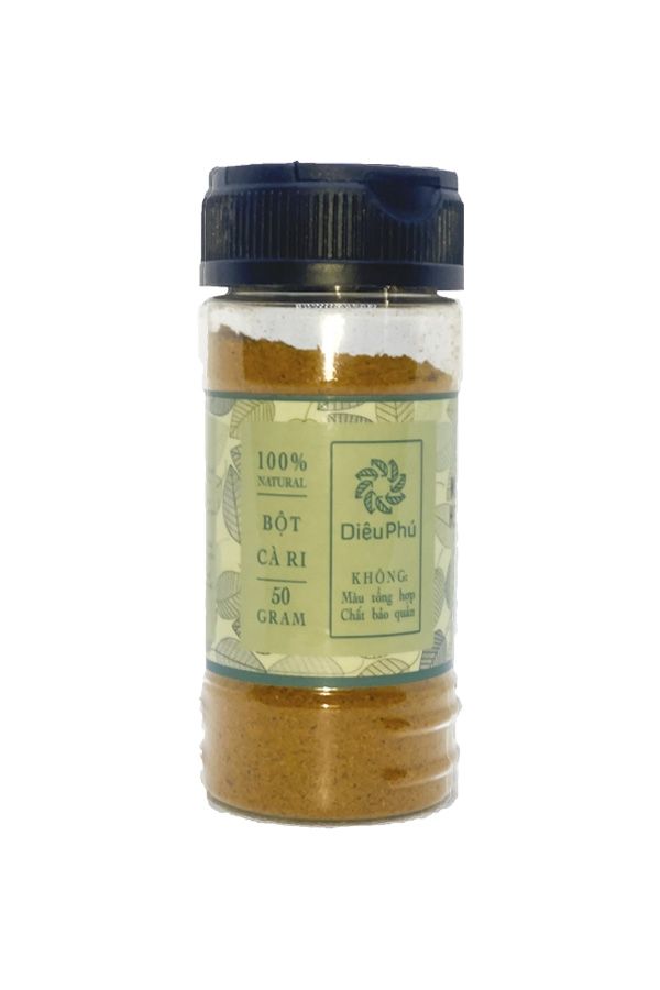 In tem nhãn bột cà ri