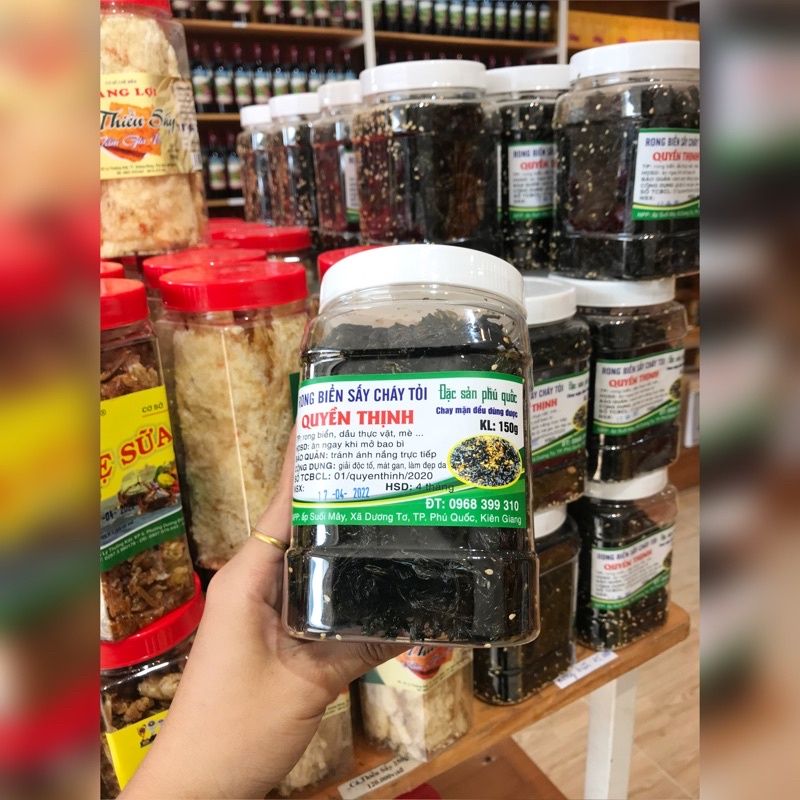 In tem nhãn rong biển