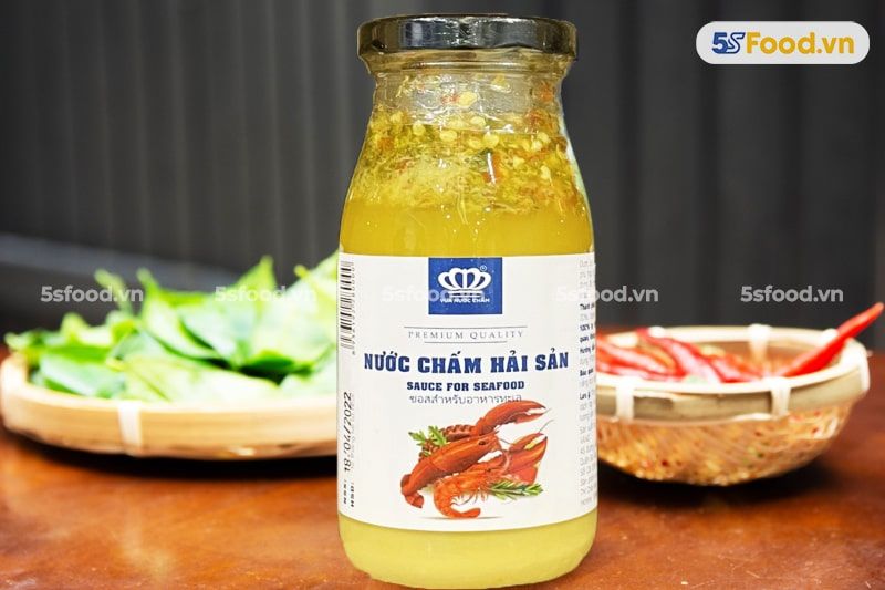 in tem nhãn sốt hải sản