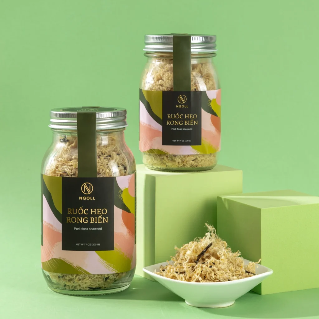 In tem nhãn rong biển