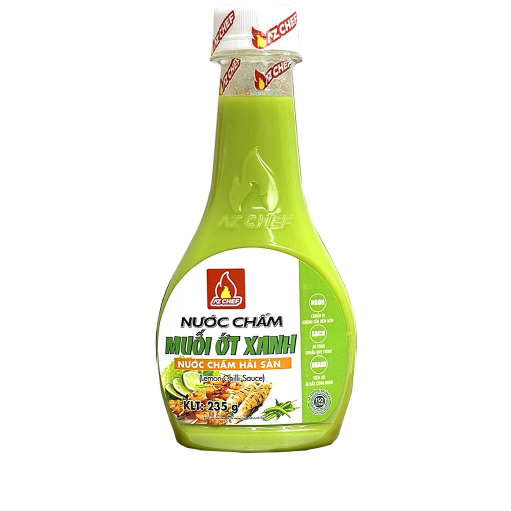 in tem nhãn sốt hải sản