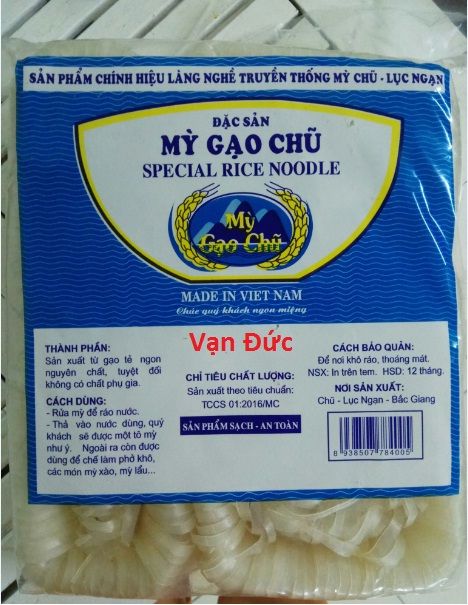 In Tem Nhãn Mì Gạo