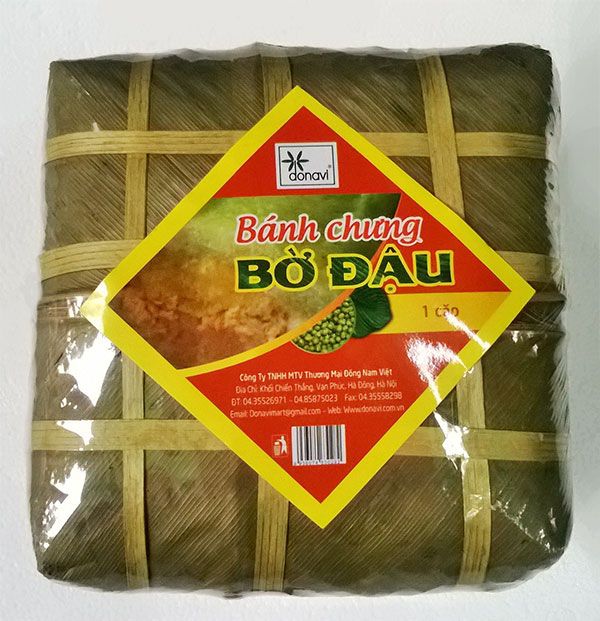 Tem nhãn bánh chưng Bờ Đậu Thái Nguyên