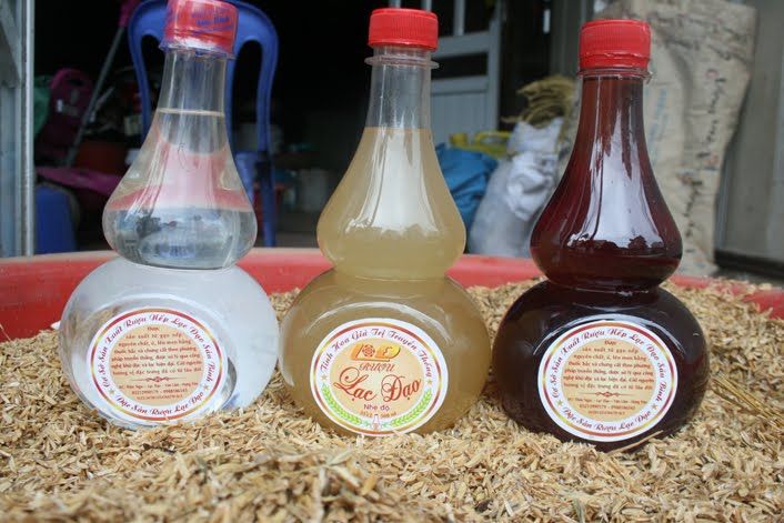 tem nhãn rượu Lạc Đạo - Hưng Yên