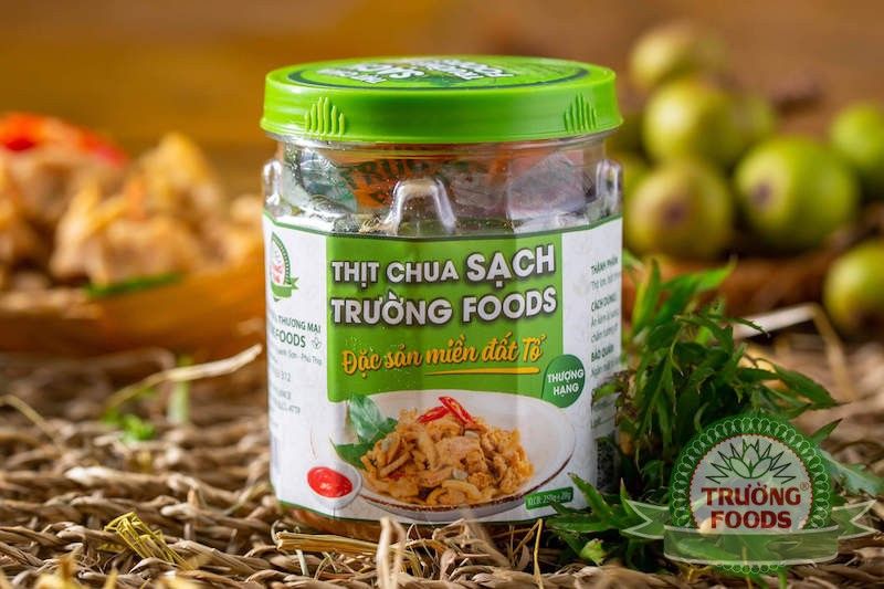 Tem nhãn thịt lợn chua Hòa Bình